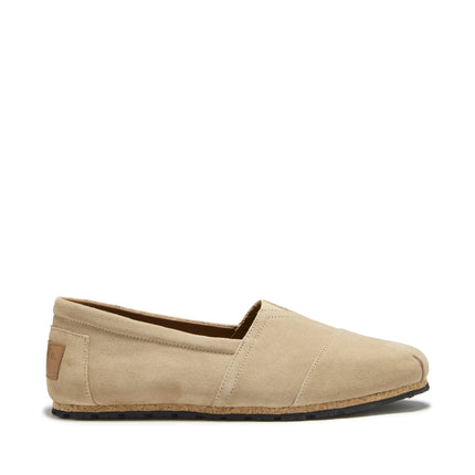 Tyre Sole Espadrilles, Taupe Suede