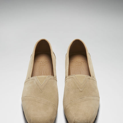 Tyre Sole Espadrilles, Taupe Suede