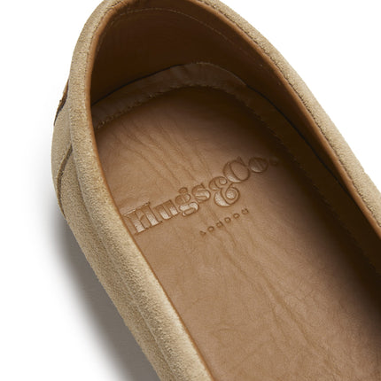 Tyre Sole Espadrilles, Taupe Suede