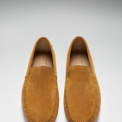 Driving Loafers, Tobacco Suede