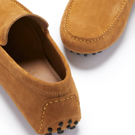 Driving Loafers, Tobacco Suede