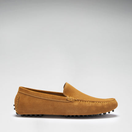 Driving Loafers, Tobacco Suede