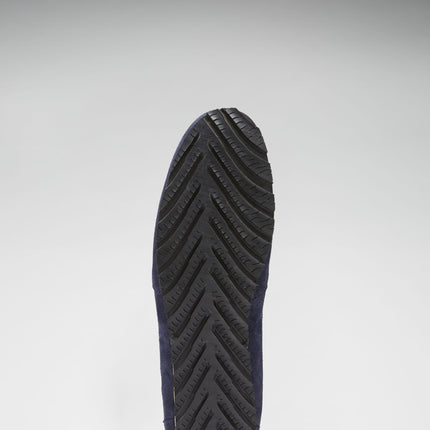 Tyre Sole Espadrilles, Navy Blue Suede