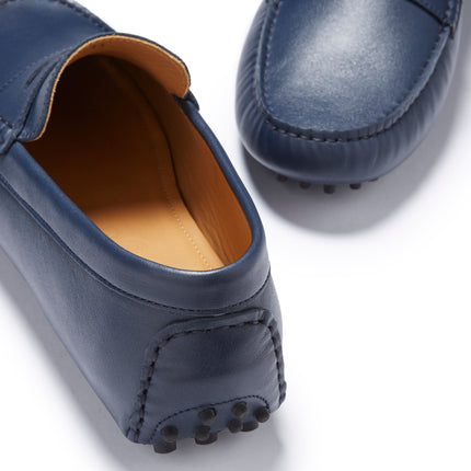 Penny Driving Loafers, French Navy Leather