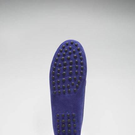 Women's Penny Driving Loafers, Ink Blue Suede
