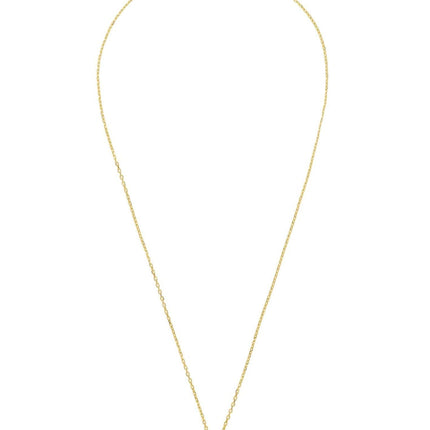 Petite Drop Necklace Gold Sapphire Hydro