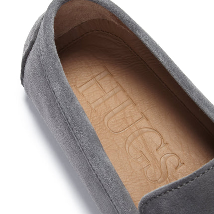 Driving Loafers, Slate Grey Suede