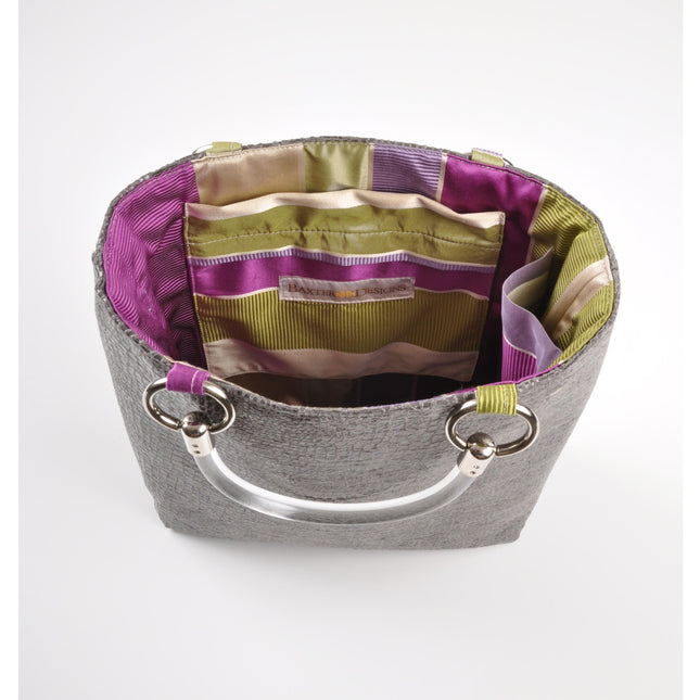 Boa Silver Small Tote