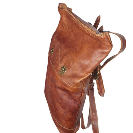 Leather Backpack Colar