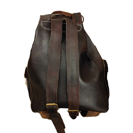 Leather Backpack Coins