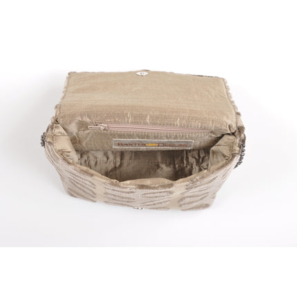 Totem Taupe Square Clutch