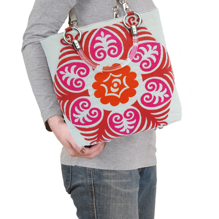 Suzani Magenta Small Tote