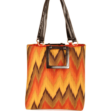 Flame Rust  Large Tote