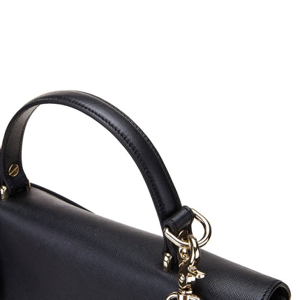 Wings Black Shoulder Bag