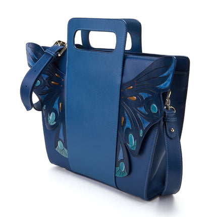 Wings Blue Crossbody