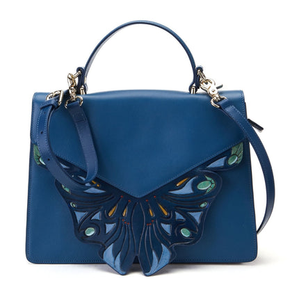 Wings Blue Shoulder Bag