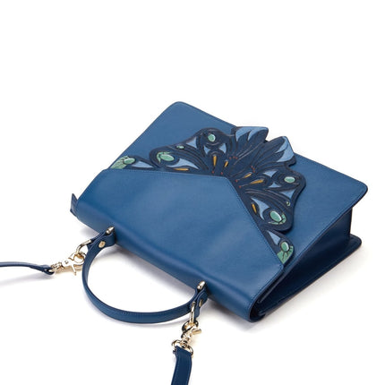 Wings Blue Shoulder Bag
