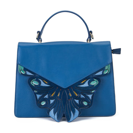Wings Blue Shoulder Bag