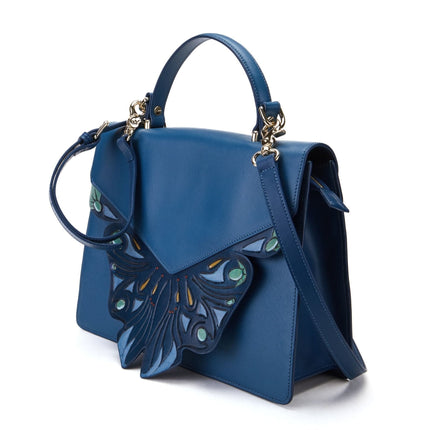 Wings Blue Shoulder Bag