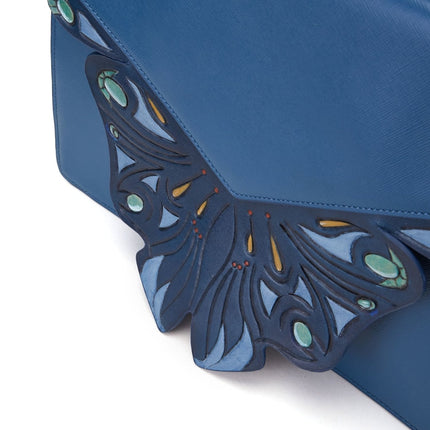 Wings Blue Shoulder Bag