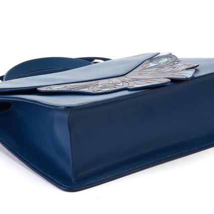 Wings Blue Shoulder Bag