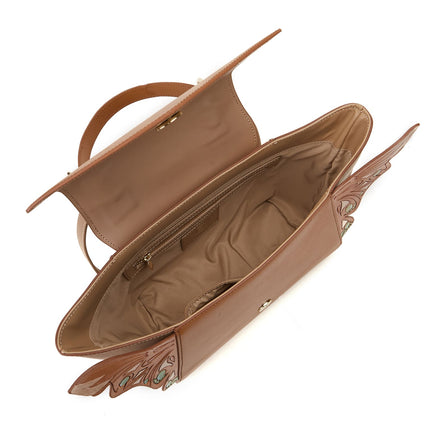 Wings Brown Satchel