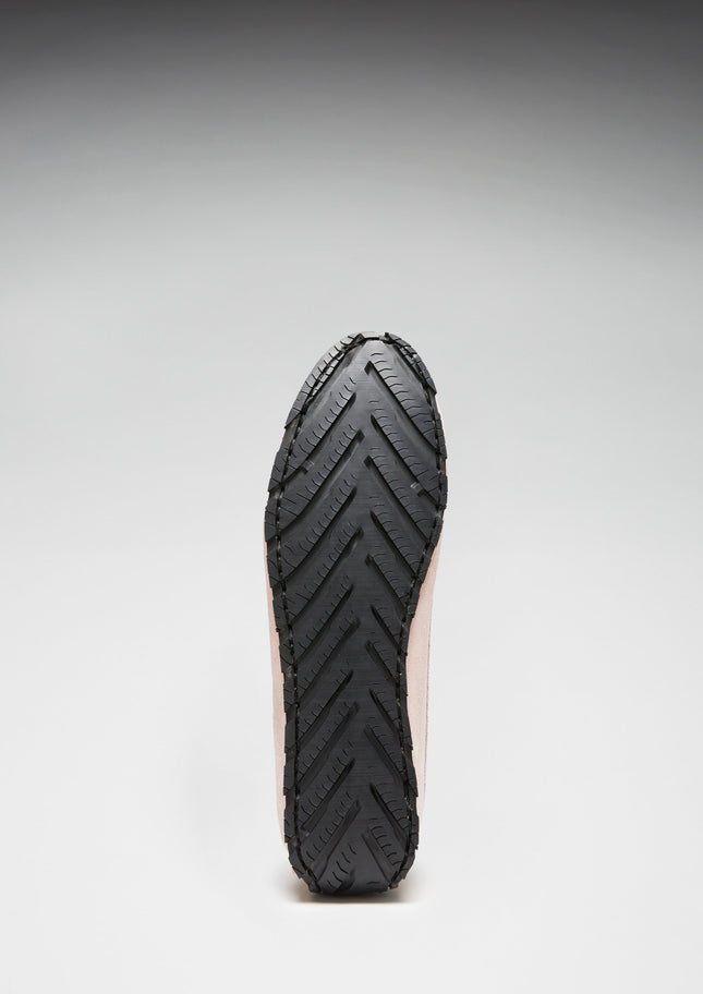 Women's Tyre Sole Penny Loafers, Ice Pink Suede