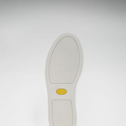 Women's Slip-On Sneakers, White Leather