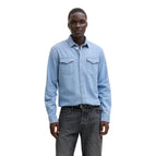 light blue / L
