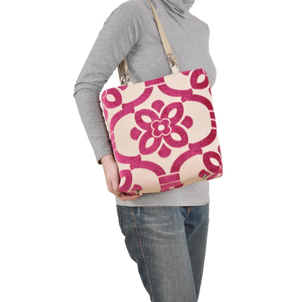 Stencil Orange Small Tote