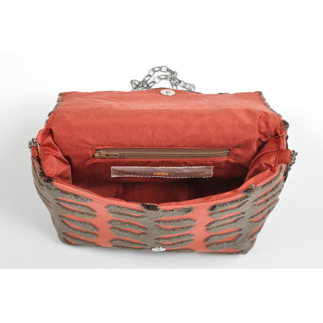 Totem Coral Square Clutch