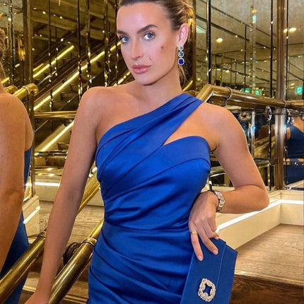 Knightsbridge Earrings Gold Blues